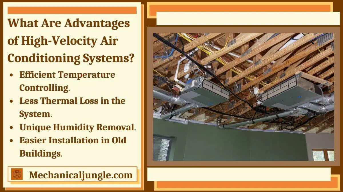 What Are Advantages of High-Velocity Air Conditioning Systems